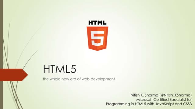 Html5