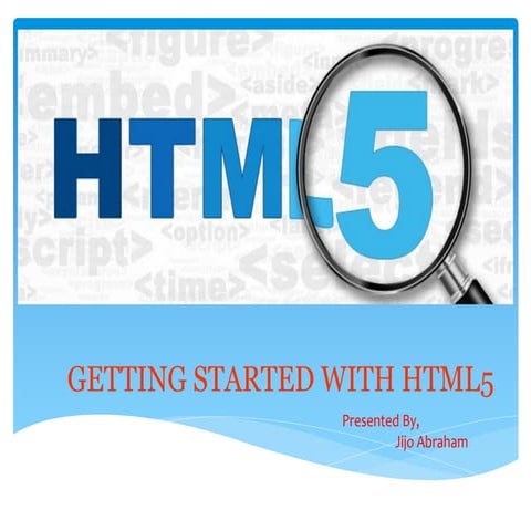 Html5 | PPT