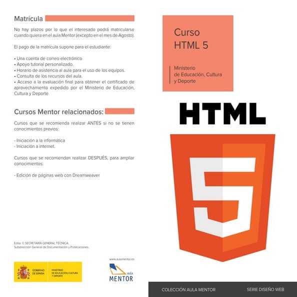 Certificado Desarrollo en HTML5, CSS y Javascript de Apps Web, Android ...