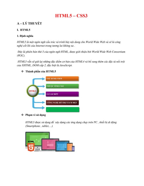 Bài tập HTML/CSS | PDF