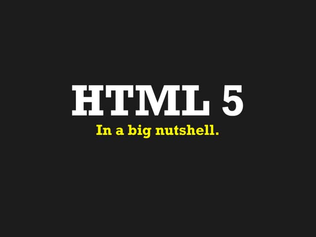 HTML5 Training in Pune by Technnovation Labs