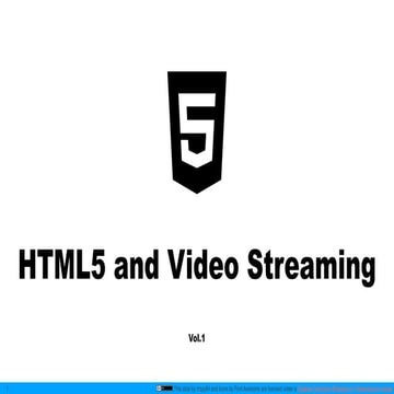 HTML5 and Video Streaming Vol.1 | PDF | Desktop Publishing | Computer ...