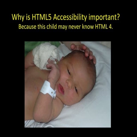 HTML 5 Accessibility