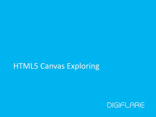 Introduction to Canvas - Toronto HTML5 User Group