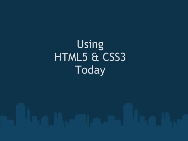 Html5