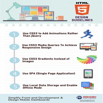 HTML5 - Web Application Designing Tips | PDF