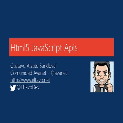 Html5 Java Script Apis