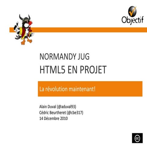 HTML5 en projet