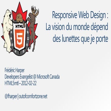HTML5mtl - 2012-02-22 - Responsive Web Design