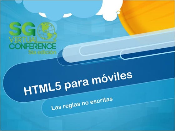 Html5 para móviles