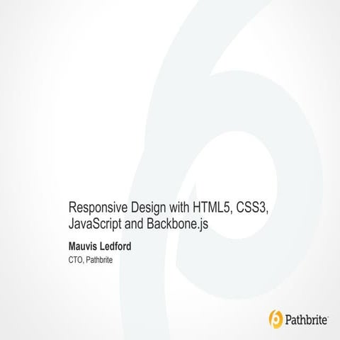 Responsive Design with Backbone