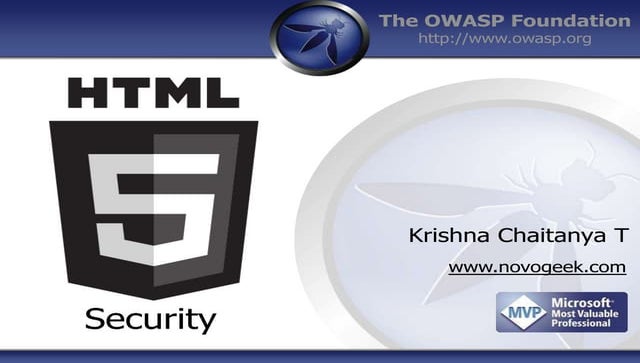 Html5 security