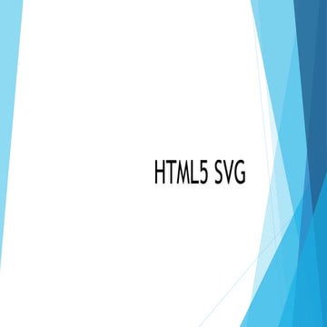Html 5 svg