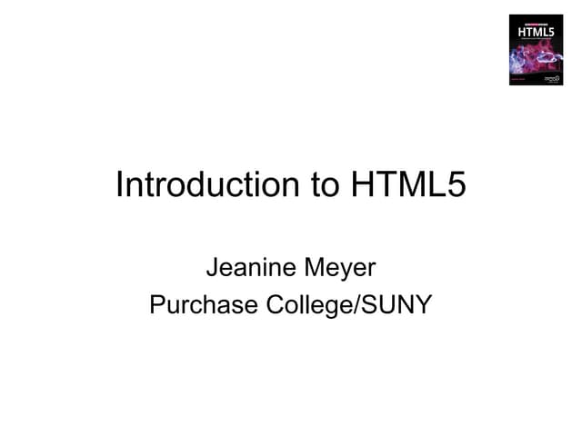 Html5workshop