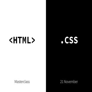 HTML & CSS Masterclass