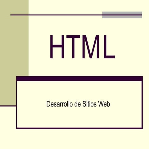 Html concpetos
