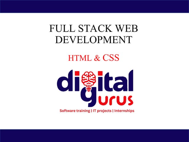 html and css- 23091 3154 458-5d4341a0.ppt