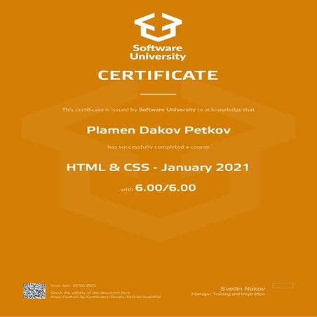 HTML&CSS | PDF | Web Design and HTML | Internet