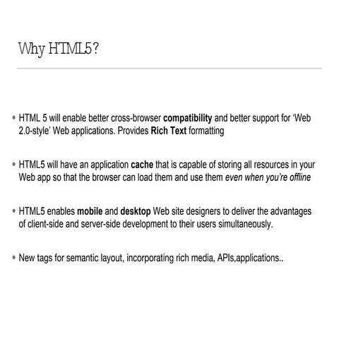 Html5 | PPT