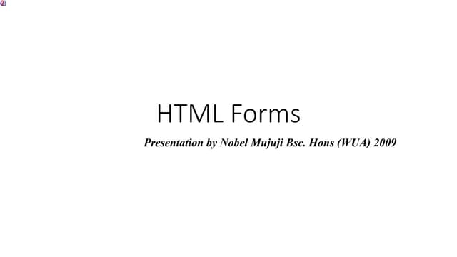 Html forms