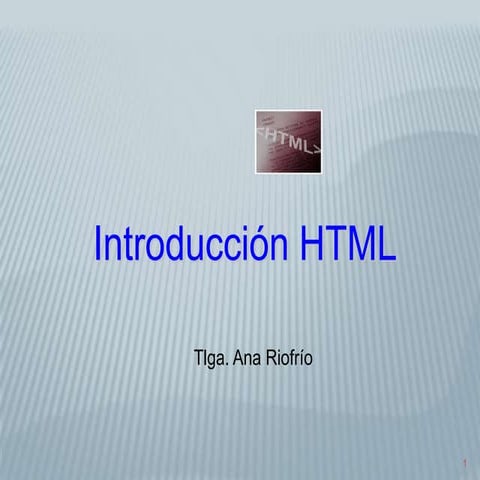 Html manual