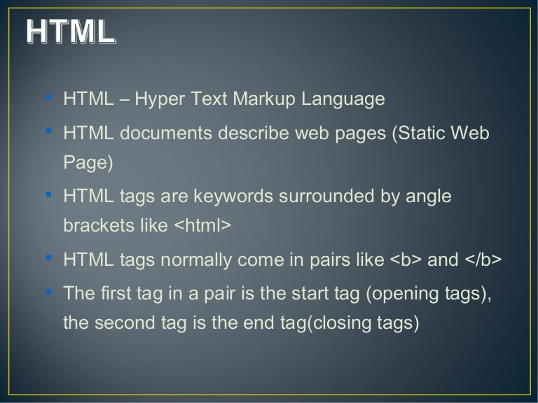 Html ppt