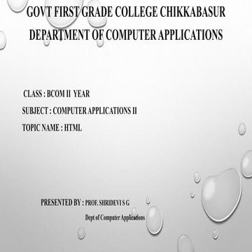 GFGC CHIKKABASUR(HTML)