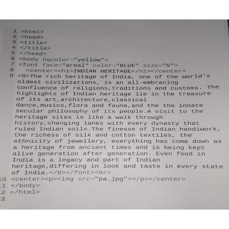 Html Project file for helping the student | PDF