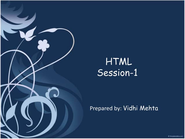 Html session1,2,3