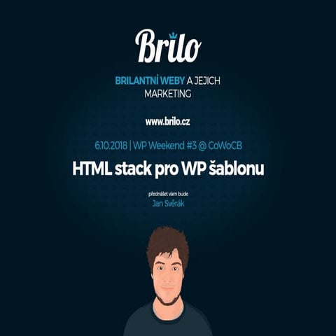 HTML stack pro WP šablonu - WP Weekend #3