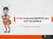 Html5 Tools and Snippets by XHTML C...