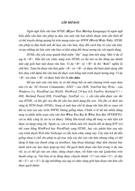 Html và thiết kế web[bookbooming.com]