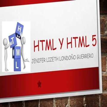 Diferencia de html y html 5 | PPTX