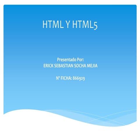 Diferencias entre html y html5 | PPTX