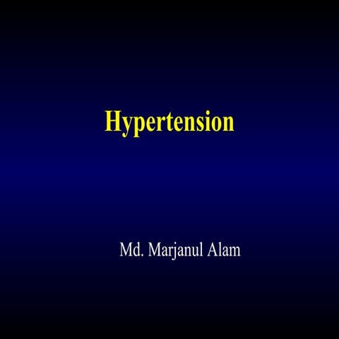 Hypertension Management