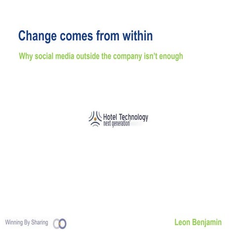 Change Comes From Within