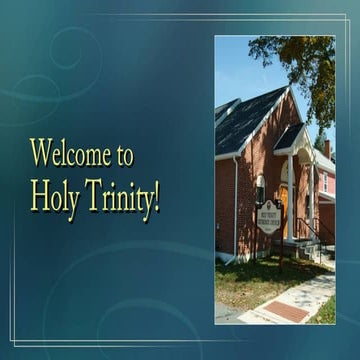 Holy Trinity Digital Bulletin (Jan. 20-27, 2013)