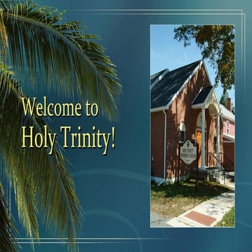 Holy Trinity Digital Bulletin (Apr. 28-May 5, 2013)