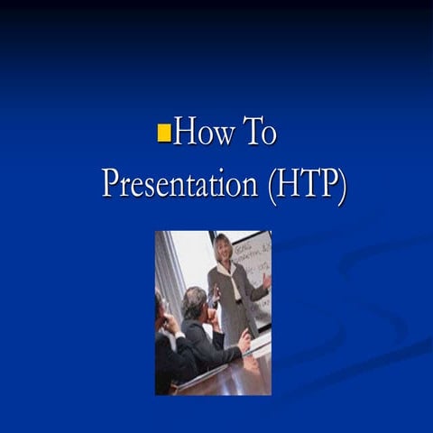 How To Presentation make a better presentation | PPT