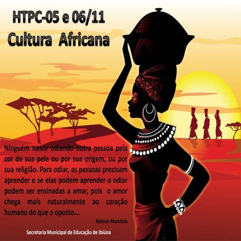 Htpc  cultura africana