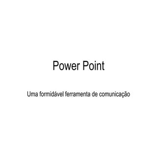 Como elaborar uma boa apresentação