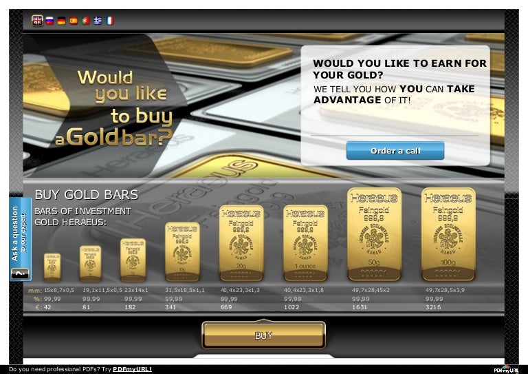 IT IS THE BEST DECISION TO BUY GOLD BARS. http//620092291.getgol…