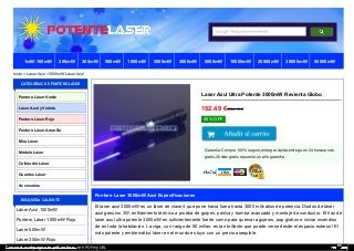 Laser azul ultra potente 3000mW