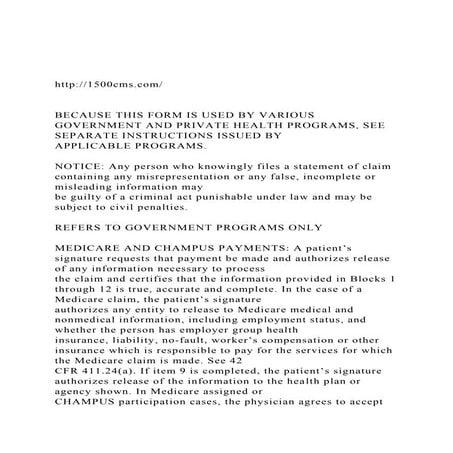 http1500cms.comBECAUSE THIS FORM IS USED BY VARIOUS .docx