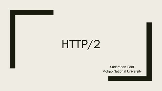 Introduction to HTTP2