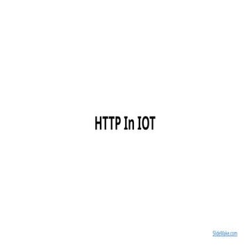 HTTP%20In%20IOT issue iot engineer btech | PPTX
