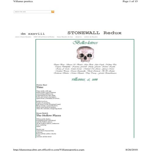 Http   dansemacabre.art.officelive.com villanuspoetica