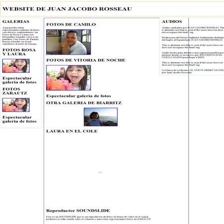 PAGINA WEB DE JUAN JACOBO ROSSEAU