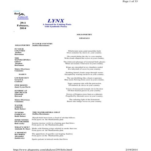 Http   www.ahapoetry.com ahalynx 291 solo