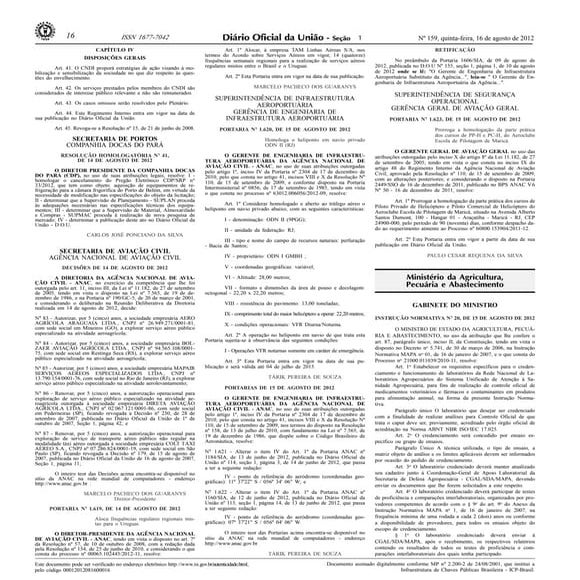 Instrução Normativa (IN) nº 20